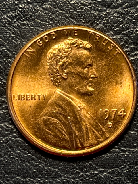 Lincoln-Mémorial--Cent-1974-D-Die--Clash-?